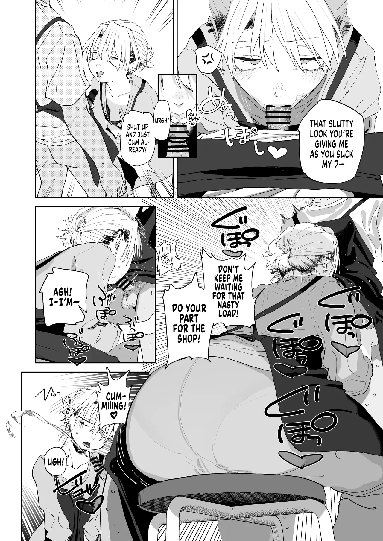 Hentai Manga Comic-I Want My Thick, Power-tripping Manager to Wring Me Dry!-Read-29